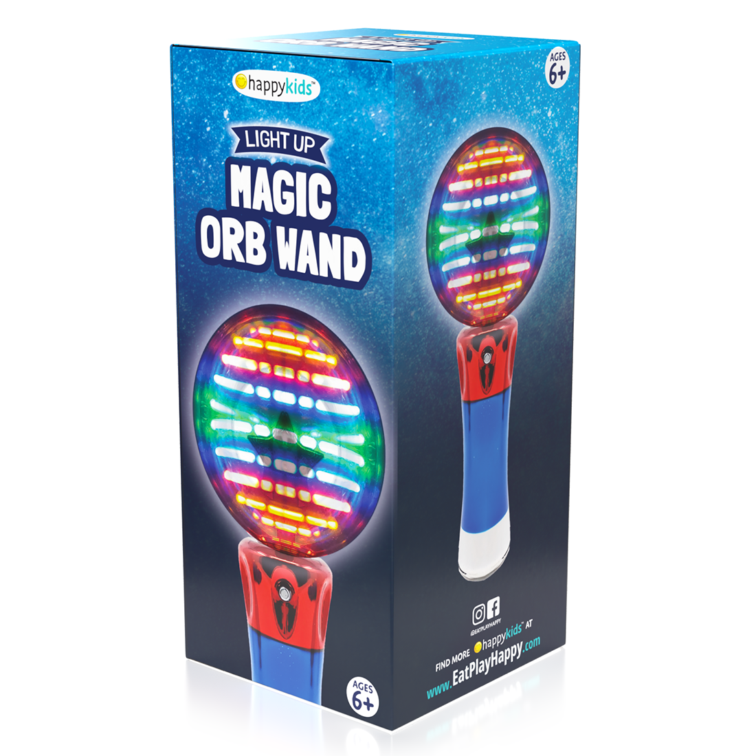 Happy Kids Light Up Magic Orb Wand