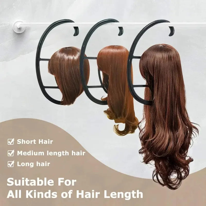 Hanging Wig Holder Portable Wig Holder Suitable for Multiple Wigs And