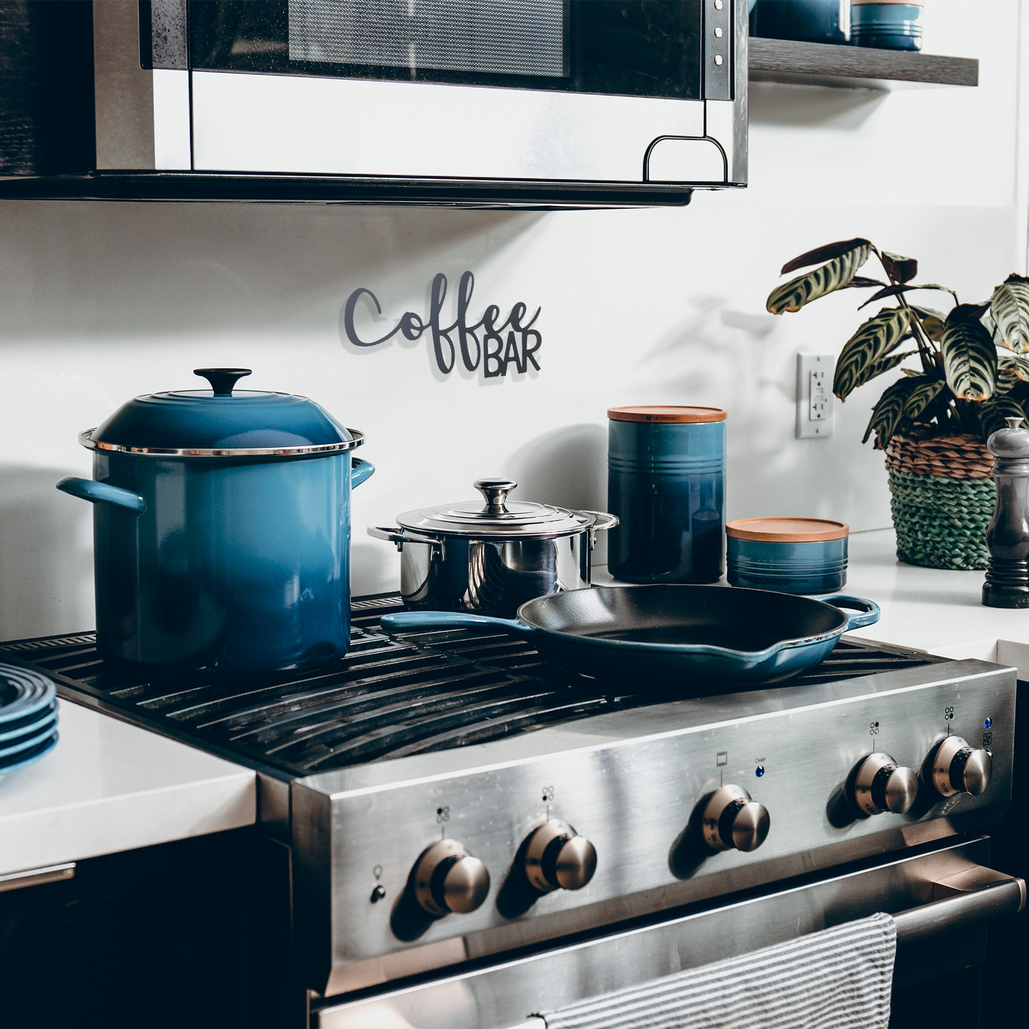 Coffee Bar - Metal Wall Art