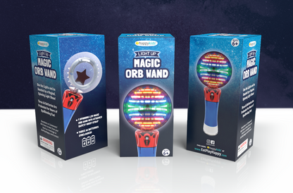Happy Kids Light Up Magic Orb Wand