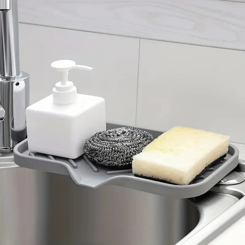 Soap Sponge Storage Holder Sink Scrubber