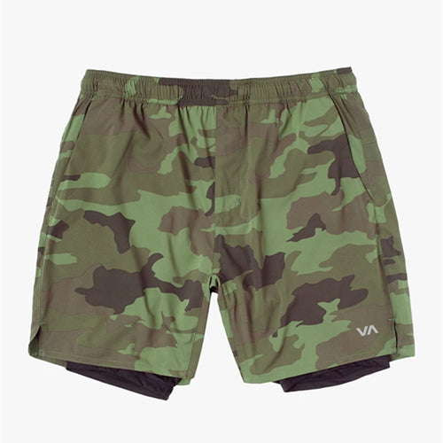 Summer 2 in 1 Athletic Shorts Men's