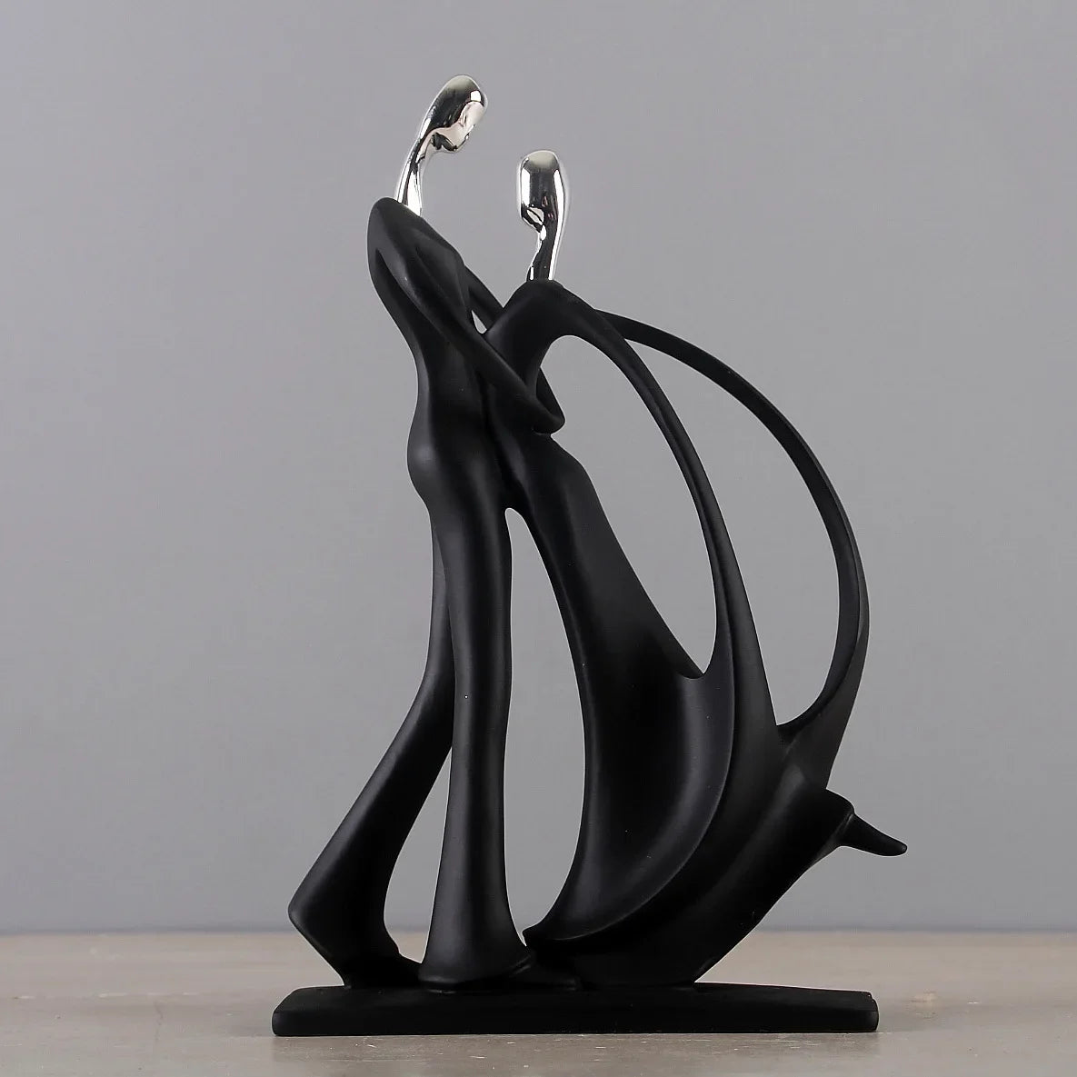 Nordic Art Dancing Couple Resin Figure