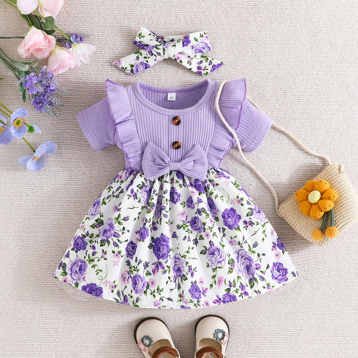 Floral Kids Princess Dresses