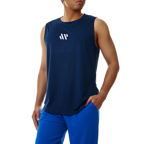 Men'S Sports Vest Summer Sleeveless Round Neck