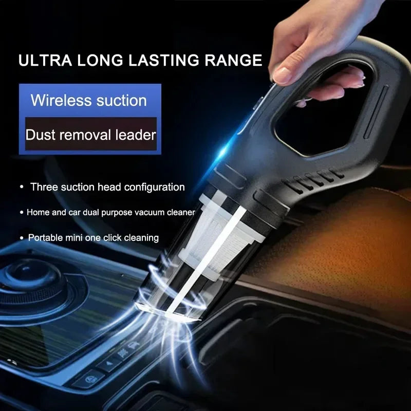 Wireless Vacuum Cleaner Powerful Suction Rechargeable Handheld Vacuum