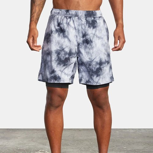 Summer 2 in 1 Athletic Shorts Men's