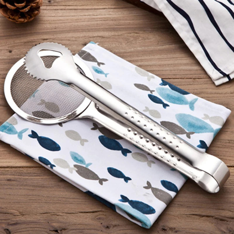 Multifunction Stainless Steel Sieve Filter Spoon