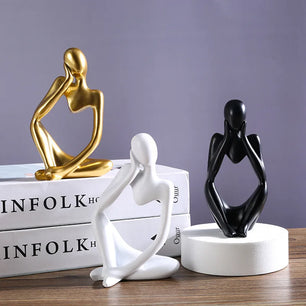 Thinker Abstract Statues Sculptures Yoga Figurine