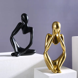 Thinker Abstract Statues Sculptures Yoga Figurine