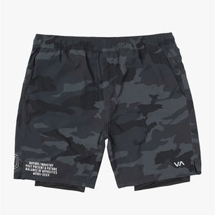 Summer 2 in 1 Athletic Shorts Men's