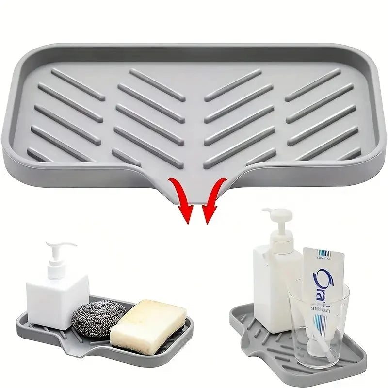 Soap Sponge Storage Holder Sink Scrubber