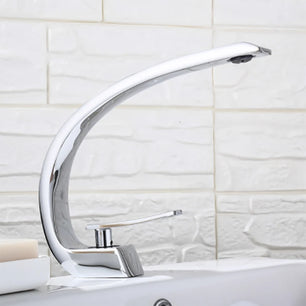 Rose Gold Cold Hot Water Mixer Sink Tap