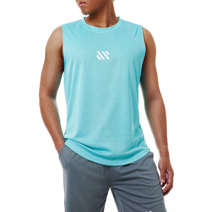 Men'S Sports Vest Summer Sleeveless Round Neck