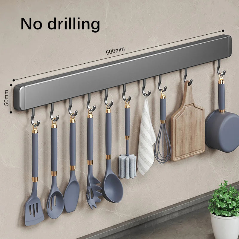 Kitchen Storage Rack Non-perforated shelves