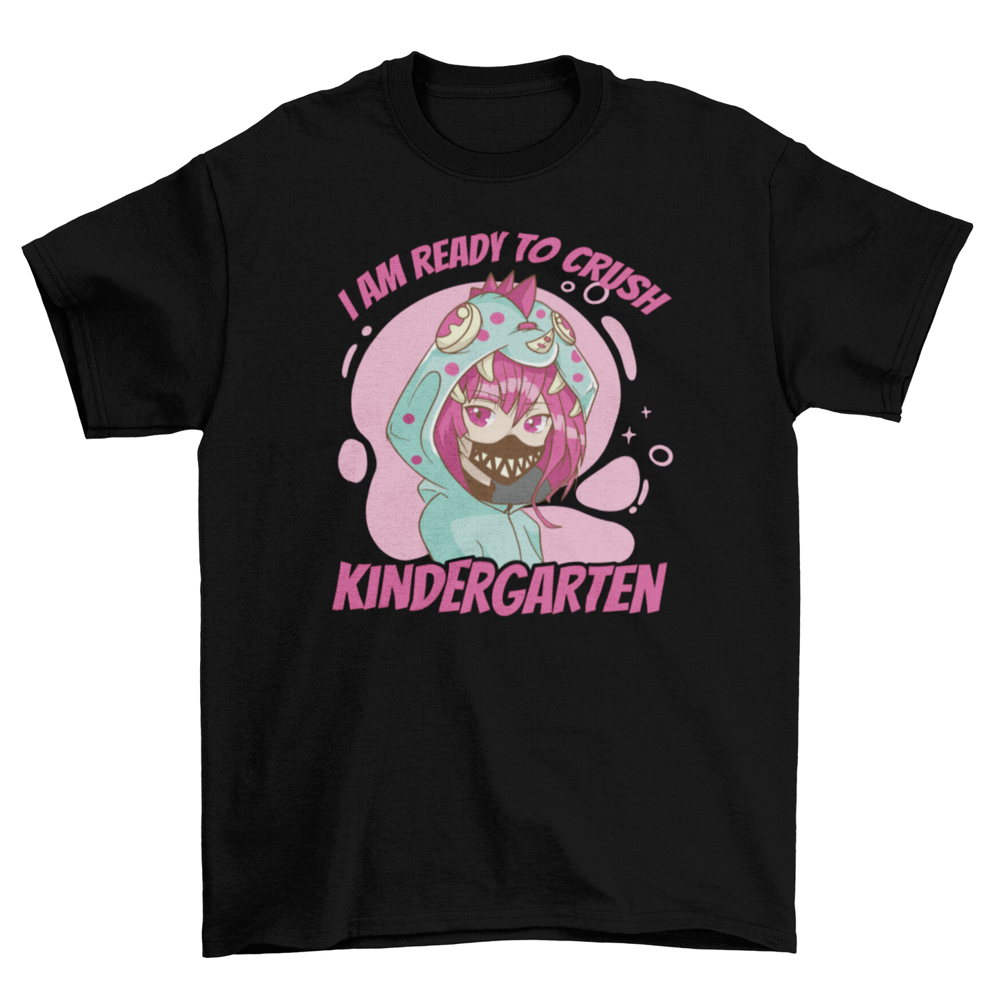 Kindergarden anime girl t-shirt