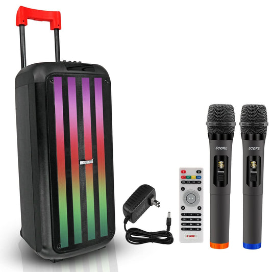 5Core Bluetooth Party Speaker 10 Inch PA RGB Partybox Karaoke Machine