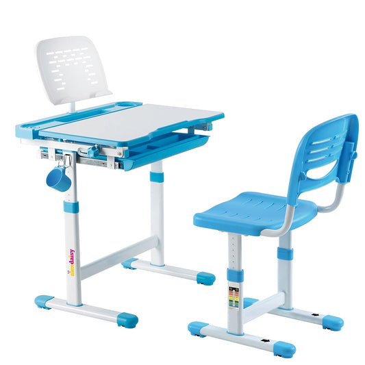 Kids Height Adjustable Study Table & Chair Set