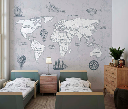 Vintage World Map