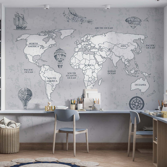 Vintage World Map